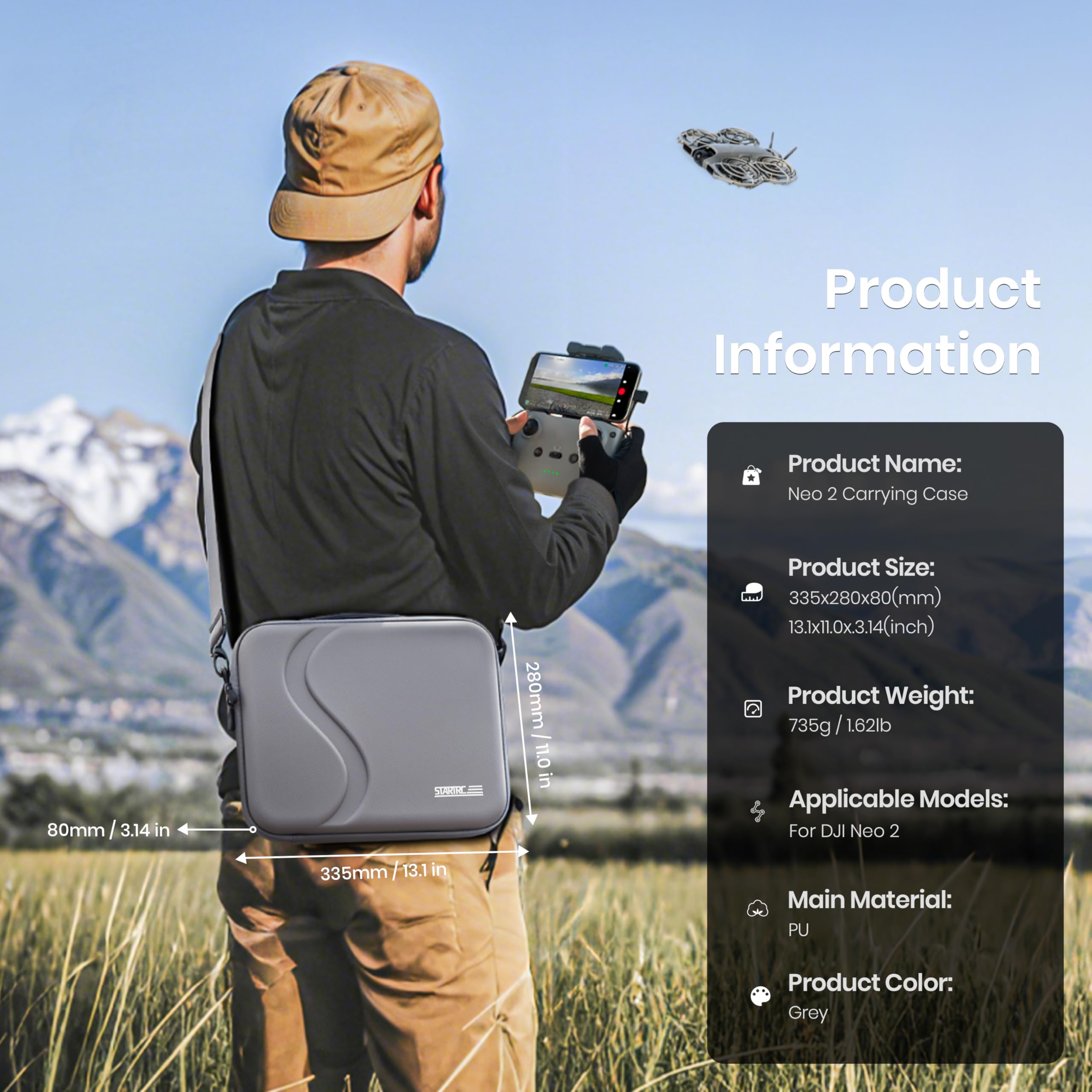 Rc Helicopter Bag - Borsa per il trasporto degli accessori