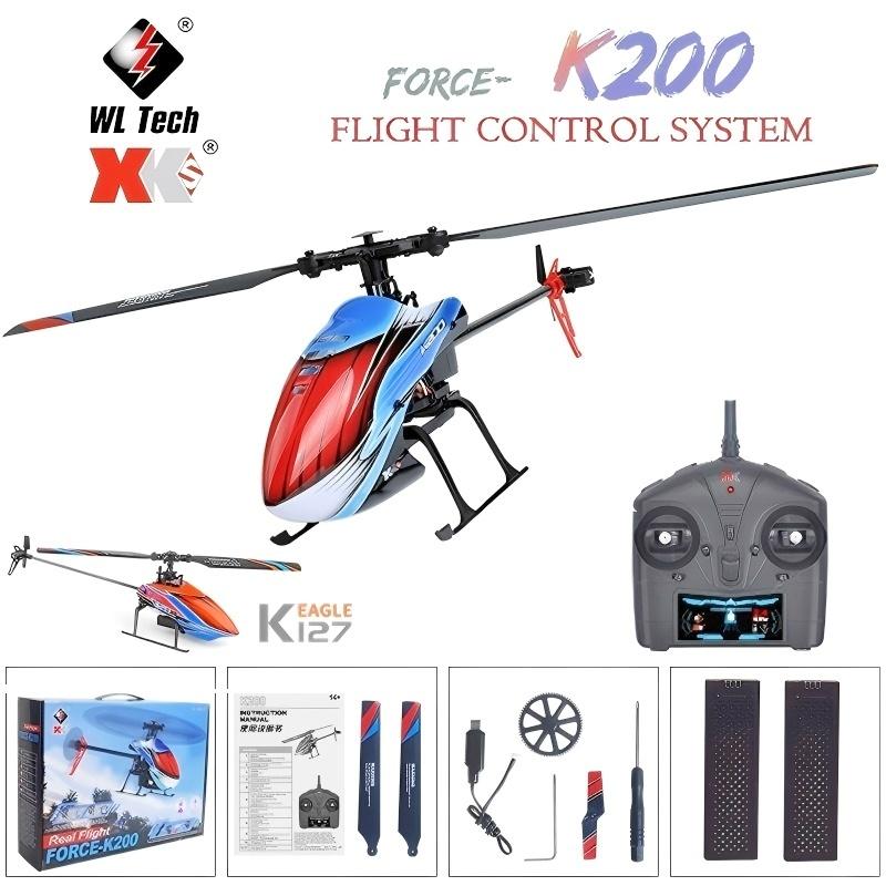 Rc Helicopter Large - WLtoys Elicotteri RC K200 K127 2.4Ghz